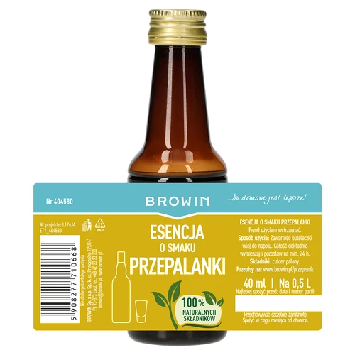Garšas esence - przepalanka uz 0,5 L - 40 ml - 5