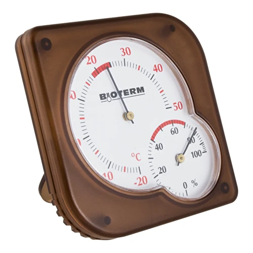 Iekštelpu bimetāla termometrs ar higrometru (-20 līdz +50°C) mix - 3