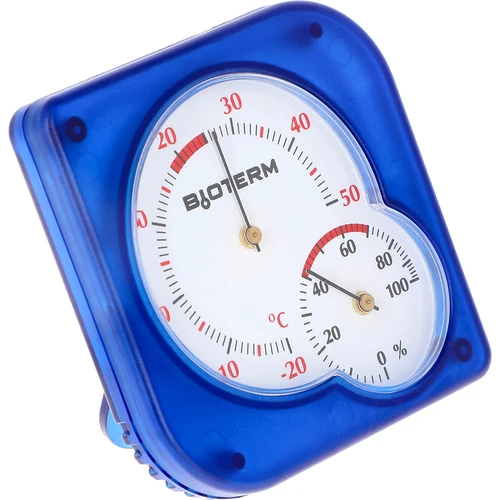 Iekštelpu bimetāla termometrs ar higrometru (-20 līdz +50 °C), zils - 2