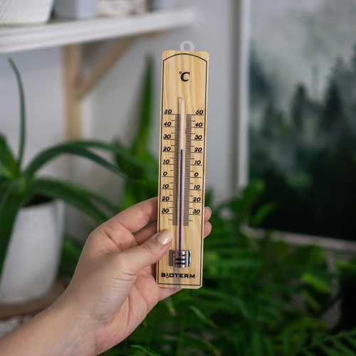 Istabas termometrs ar pastiprinātu kapilārās caurulītes aizsardzību (-30°C līdz +50°C), 20 cm - 3