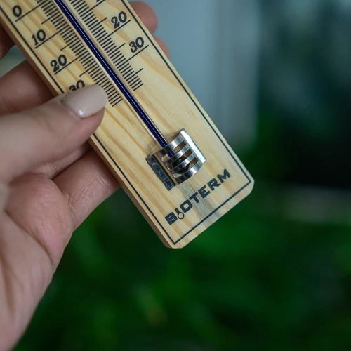 Istabas termometrs ar pastiprinātu kapilārās caurulītes aizsardzību (-30°C līdz +50°C), 20 cm - 4