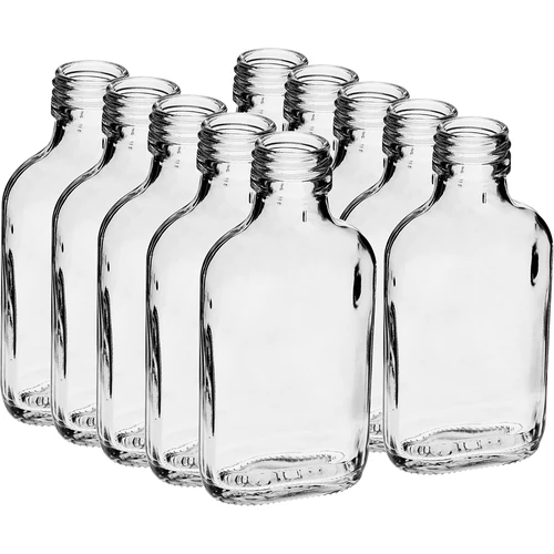 Kabatas tipa pudele uzlējumiem 100 ml, 10 gab.