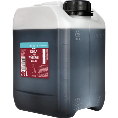 Ķiršu liķiera garša esence, 2,5 L uz 250 L gatavā dzēriena - 2