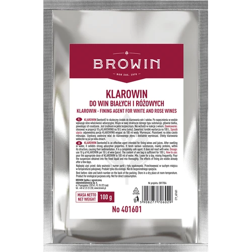 Klarowin - dzidrināšanas līdzeklis 100 g