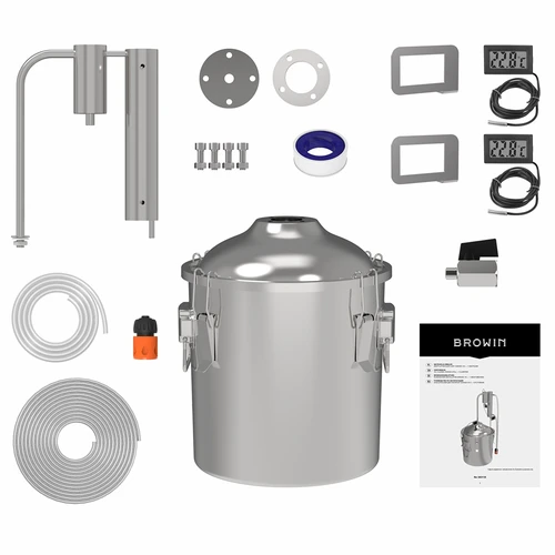 Klasiskais Convex 18 L destilators – 1 atdalītājs - 3