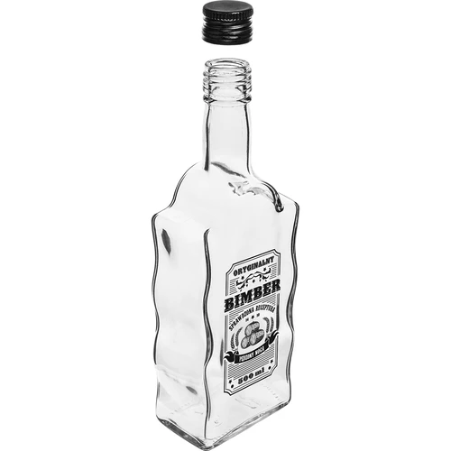 Pudele Klasztorna 500 ml ar skrūvējamu vāciņu, ar uzdruku „Bimber”, 1 gab. - 4