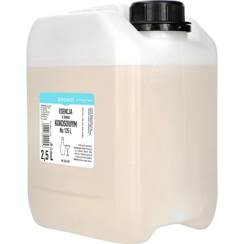 Kokosa garšas esence, 2,5L, uz 125L gatavā dzēriena - 2