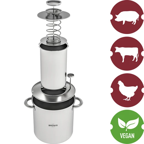 Komplekts ar ūdens apvalku - šinkovārs 1,5 kg + katls - 8