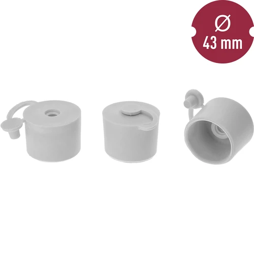 Korķis demižonam Ø 43 mm ar aizdari - 2