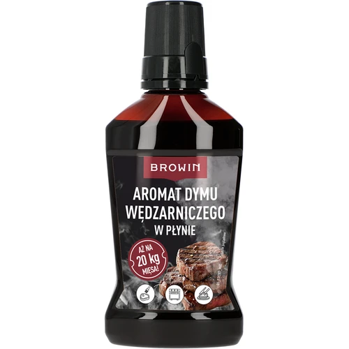Kūpināšanas dūmu aromāts šķidrā veidā, paredzēts 20 kg, 250 ml