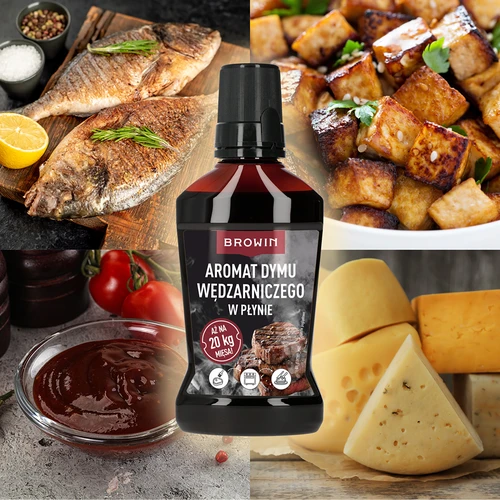 Kūpināšanas dūmu aromāts šķidrā veidā, paredzēts 20 kg, 250 ml - 7