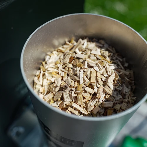 Kūpināšanas/grilēšanas šķelda 70% alkšņa + 30% dižskābarža, 450 g, kl. 2 - 6