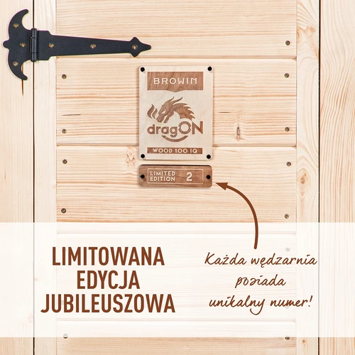 Kūpinātava ar Wi‑Fi, 200 L – dragON WOOD 100IQ ar elektrisko sildīšanas moduli un vadības kontrolieri - 4