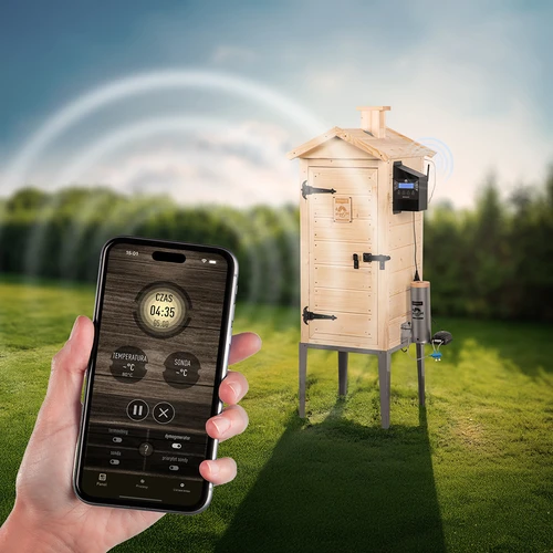 Kūpinātava ar Wi‑Fi, 200 L – dragON WOOD 100IQ ar elektrisko sildīšanas moduli un vadības kontrolieri - 7