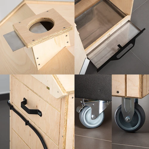 Kūpinātava dragON PLYWOOD NATURE – bezrāmja, modulāra, ar digitālo kontrolieri, 320L - 6