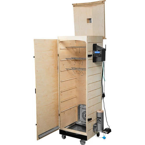 Kūpinātava dragON PLYWOOD NATURE – bezrāmja, modulāra, ar Wi‑Fi vadību, 320 L - 3