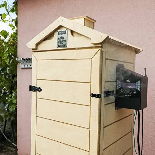 Kūpinātava dragON PLYWOOD NATURE – bezrāmja, modulāra, ar Wi‑Fi vadību, 320 L - 9