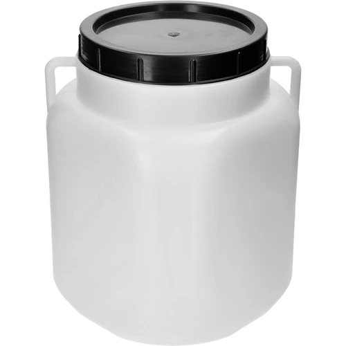 Kvadrātveida muca, 30 l, balta, ar rokturiem, Sterk