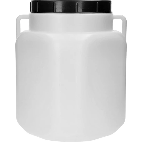 Kvadrātveida muca, 30 l, balta, ar rokturiem, Sterk - 2