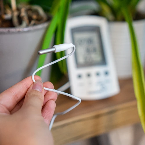 Laikapstākļu stacija – elektroniska, ar zondi, balta - 10