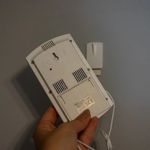 Laikapstākļu stacija – elektroniska, ar zondi, balta - 11