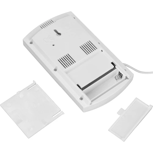 Laikapstākļu stacija – elektroniska, ar zondi, balta - 4