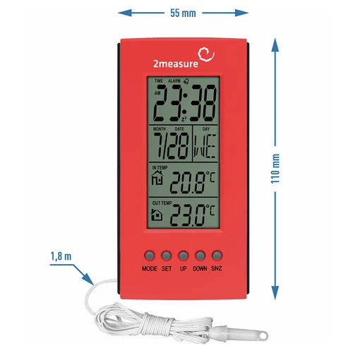 Laikapstākļu stacija – elektroniska, ar zondi, mix - 5