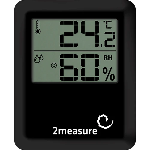 Laikapstākļu stacija – elektroniska, bezvadu, melna - 2