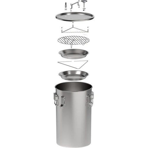 Mājas kūpināšanas katls, 35 L, uz gāzes plīts - 4