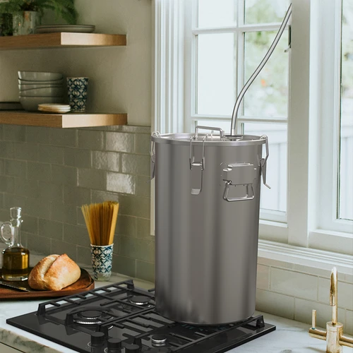 Mājas kūpināšanas katls, 35 L, uz gāzes plīts - 9