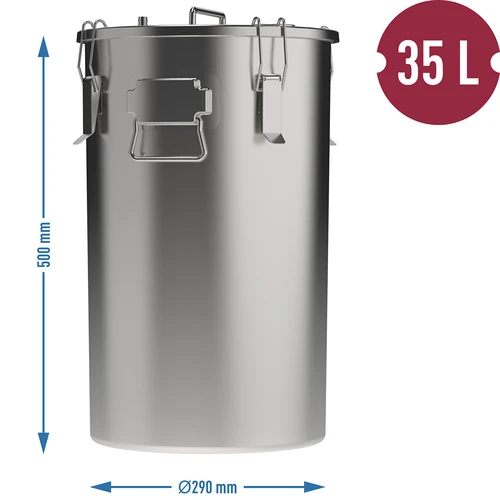 Mājas kūpināšanas katls, 35 L, uz gāzes plīts - 8