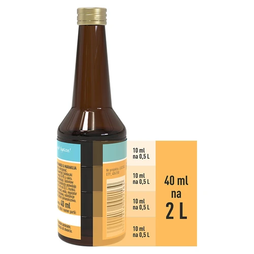 Mango & marakujas garšas esence uz 2 L - 40 ml - 4