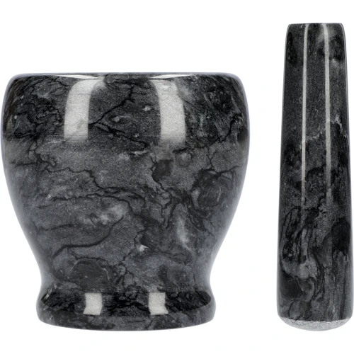 Marmora virtuves piesta, melna, Ø 10,5 cm - 4