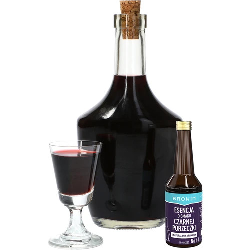 Melnās jāņogas garšas esence ar dabīgu aromātu 4 L pagatavošanai - 40 ml - 4
