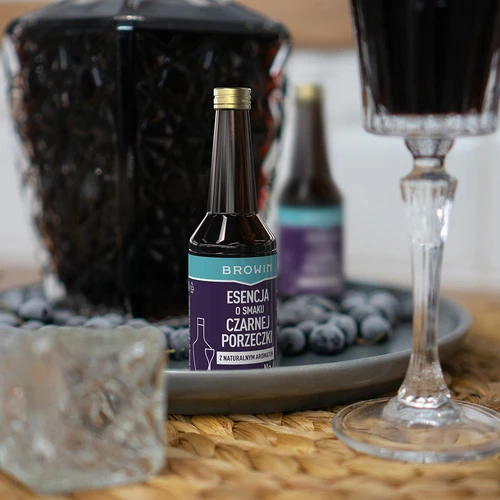 Melnās jāņogas garšas esence ar dabīgu aromātu 4 L pagatavošanai - 40 ml - 9