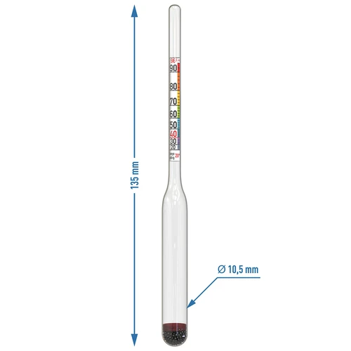 Mini spirtometrs EN/DE - 6