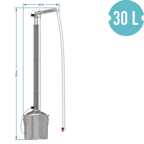 Modulārais destilators Convex 30 L elektriskais - Aabratek - 21