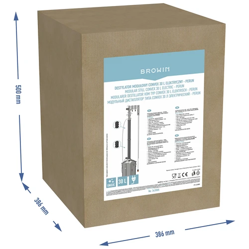 Modulārs elektriskais destilators Convex 30 L - Perun - 21