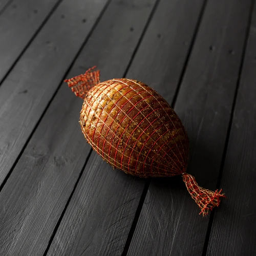 Monofila auklas gaļas izstrādājumu tīkls 4 m x 22 cm ar termisko izturību līdz 125°C - 6