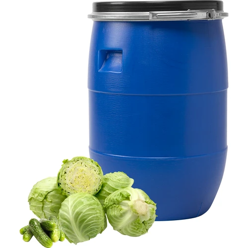 Muca kāpostu skābēšanai 60 L, ar savilkšanas stīpu, zila, Sterk - 2
