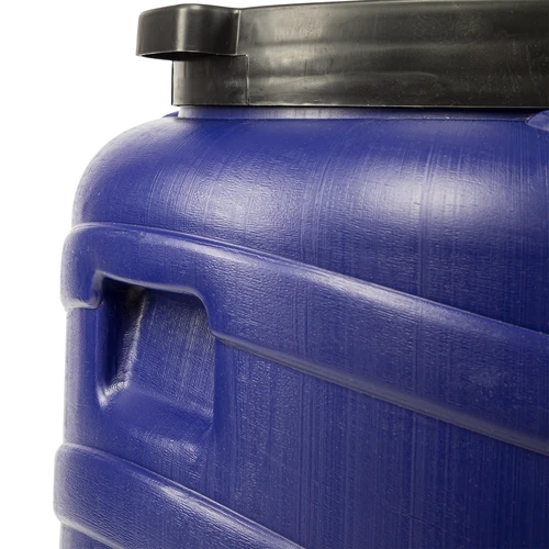 Muca skābējumiem 130 l, zila - 6