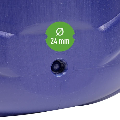 Muca skābējumiem 130 l, zila - 7