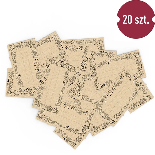 Pašlīmējošas eko etiķetes 85/45 mm - 20 gab. - 3