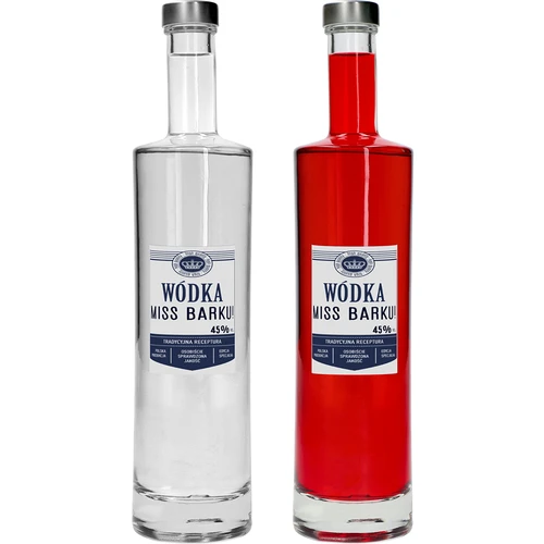 Pašlīmējošas etiķetes 60x90 mm pudelēm, degvīnam, baltas, 20 gab. - 6