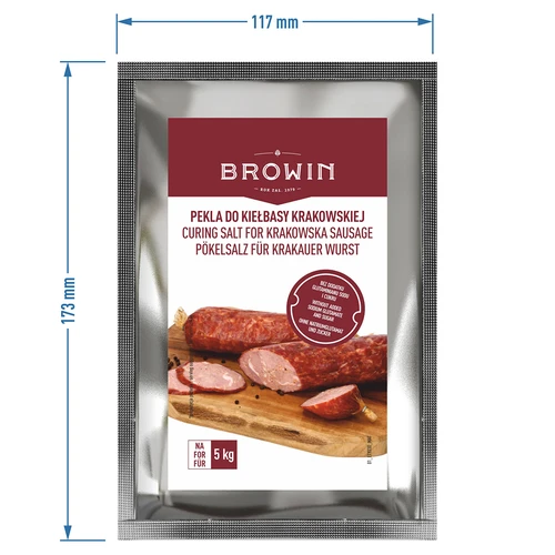 Peklēšanas sāls Pekla krakovas desai - 115 g - 5