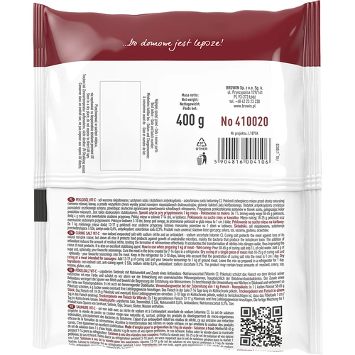 Peklēšanas sāls Vit-C - 400 g - 2