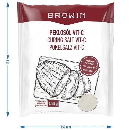 Peklēšanas sāls Vit-C - 400 g - 5