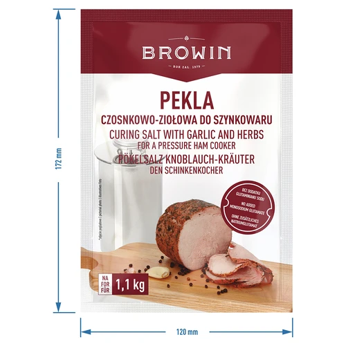 Peklosól Pekla ķiploku un garšaugu peklēšanas maisījums šinkovaram, 100 g - 5