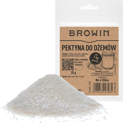 Pektīns džemiem - amidēts citrusaugļu pektīns želejošanai, 20 g - 3