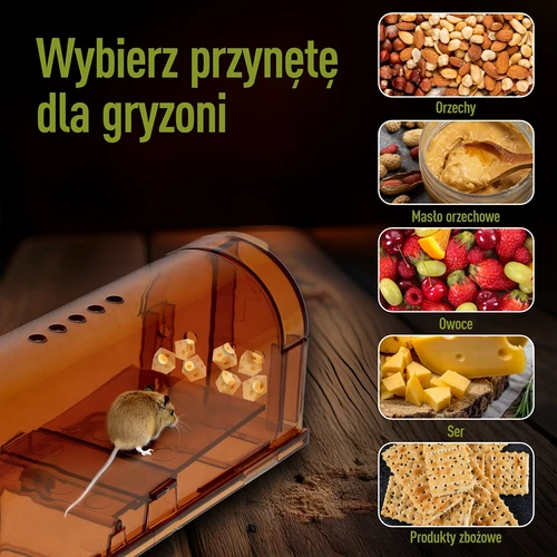 Peles slazds – dzīvs slazds, caurspīdīgs, 2 gab. - 6